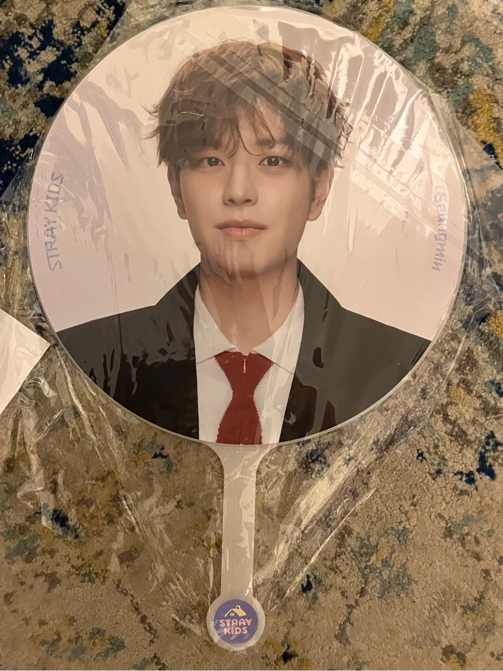 OFFICIAL Seungmin of Stray Kids two sided image picket! Kim Seungmin